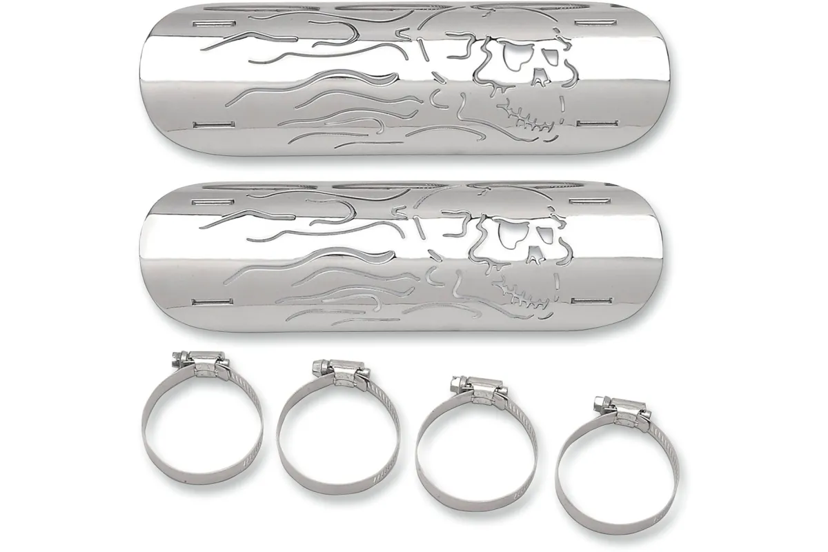 HEAT SHIELD FLAME SKULL