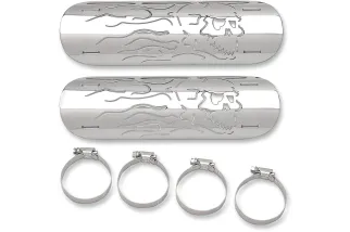 HEAT SHIELD FLAME SKULL