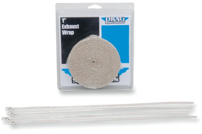 WRAP EXH 1X25' TAN W/TIE