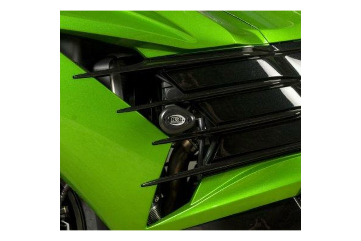 Tampons de protection R&G RACING noir Kawasaki ZZR1400