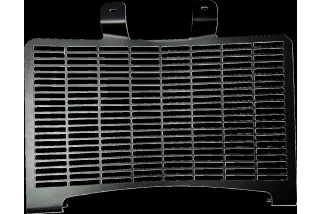RADIATOR SHIELD ALUM BLK 21-23