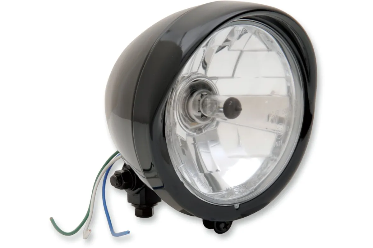 HEADLIGHT 5.75 BLK CLR