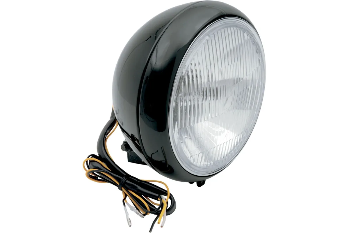 HEADLIGHT 7 SMTH BLK