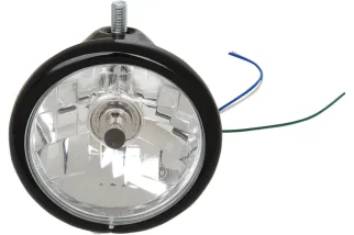 HEADLIGHT 5.75 BLK TOP MT