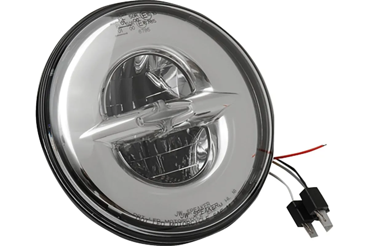 HEADLIGHT 7 LED REFL ECE