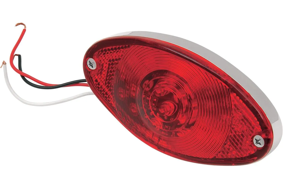 TAILLIGHT CATEYE LED RED