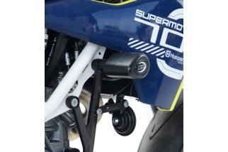 Tampons de protecion Aero R&G RACING noir Husqvarna 701 Supermoto