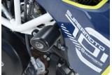 Tampons de protecion Aero R&G RACING noir Husqvarna 701 Supermoto