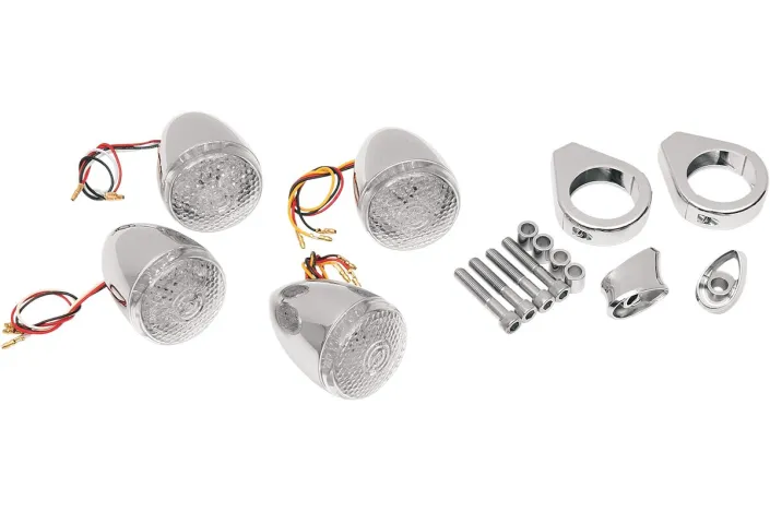 TURN SIGNAL KIT RED-CLR