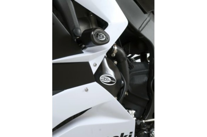 Tampon de protection R&G RACING Aero noir Kawasaki ZX-6R/ZX636-R
