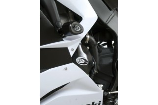 Tampon de protection R&G RACING Aero noir Kawasaki ZX-6R/ZX636-R