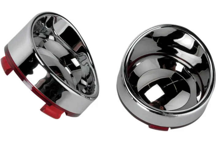 BEZEL T/S VISOR RED/MIR