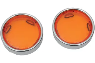 LENS AMBR W/TRIM RING