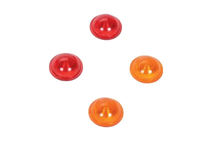 LENS KIT AMB/RED MINI-BUL