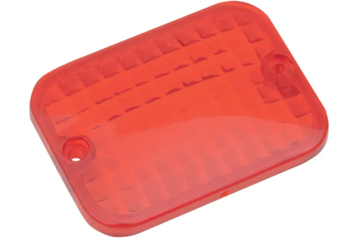LENS REPL RECTANGULAR RED