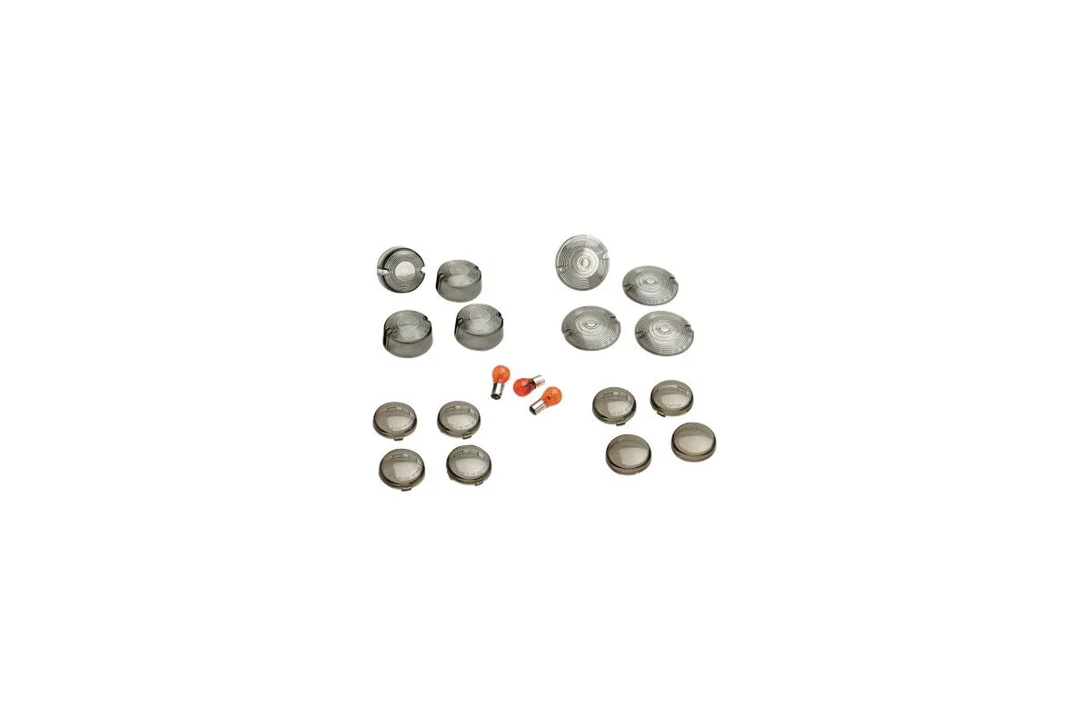 SMOKED FLAT LENS 86-12