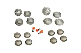 SMOKED FLAT LENS 86-12