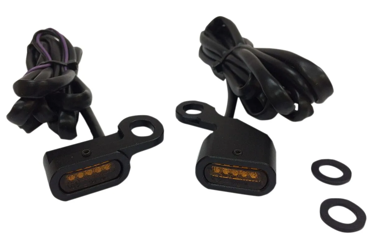 LIGHTS TRNSIG BLK AMBR 96-