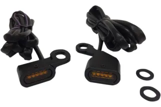 LIGHTS TRNSIG BLK AMBR 96-