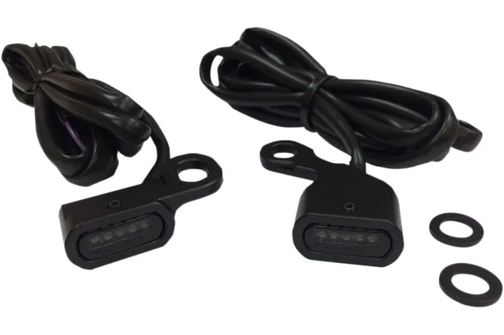 LIGHTS TRNSIG BLK SMK 96-