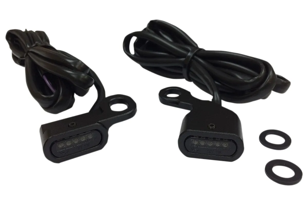 LIGHTS TRNSIG BLK SMK 96-