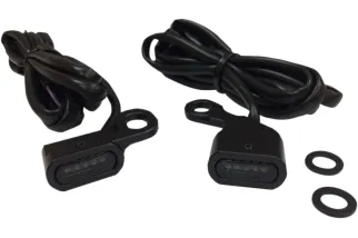 LIGHTS TRNSIG BLK SMK 96-