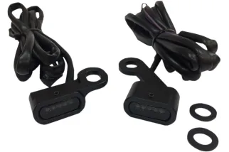 LIGHTS TRNSIG BLK SMK XL