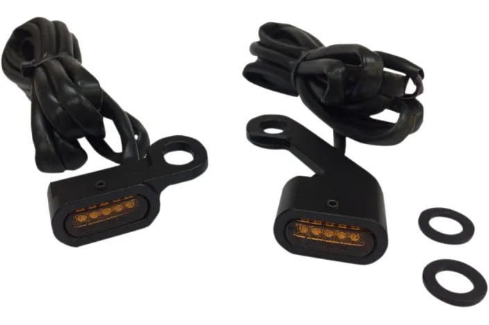 LIGHTS TRNSIG BLK AMBR FLT