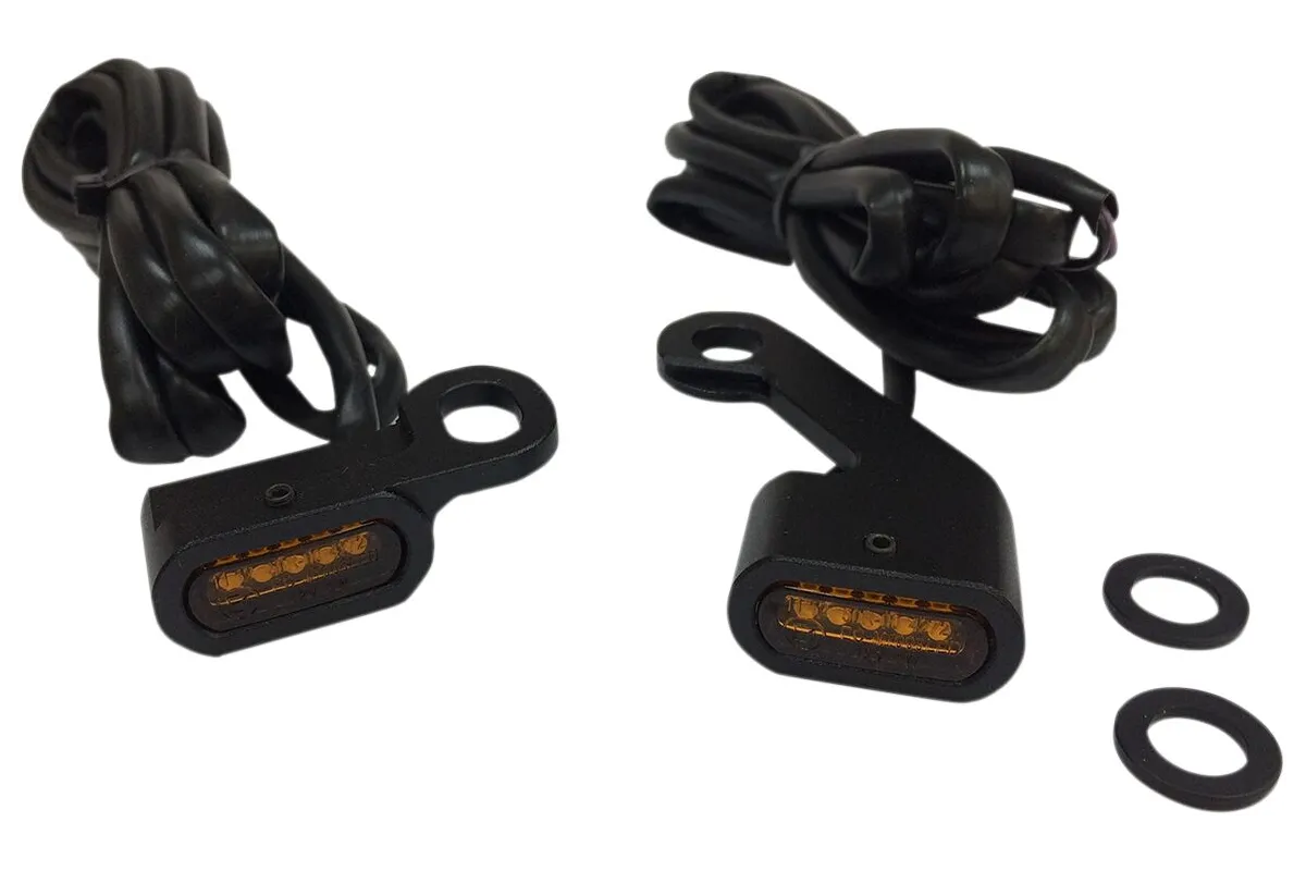 LIGHTS TRNSIG BLK AMBR FLT