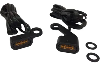 LIGHTS TRNSIG BLK AMBR FLT