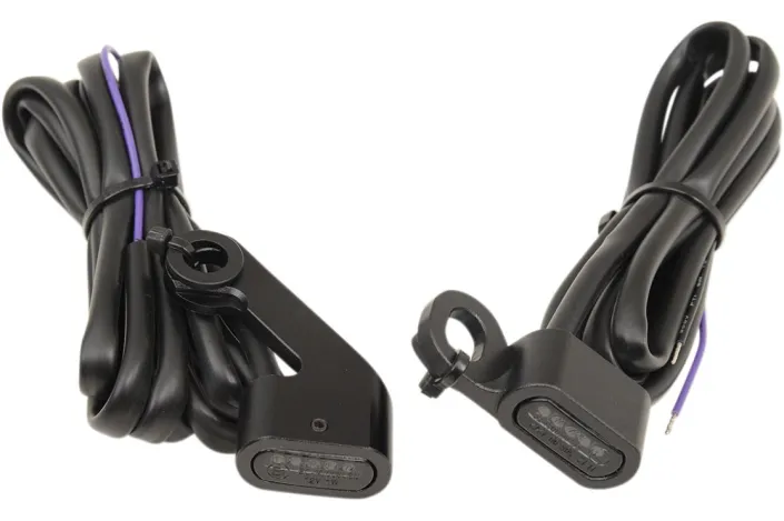 LIGHTS TRNSIG BLK SMK FLT