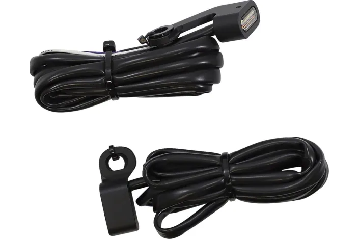 LIGHTS MKR MB WH/AMB FLT