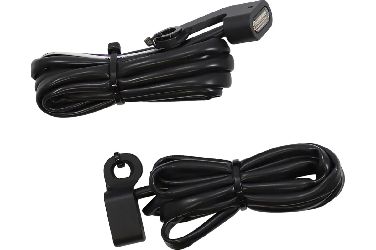 LIGHTS MKR MB WH/AMB FLT