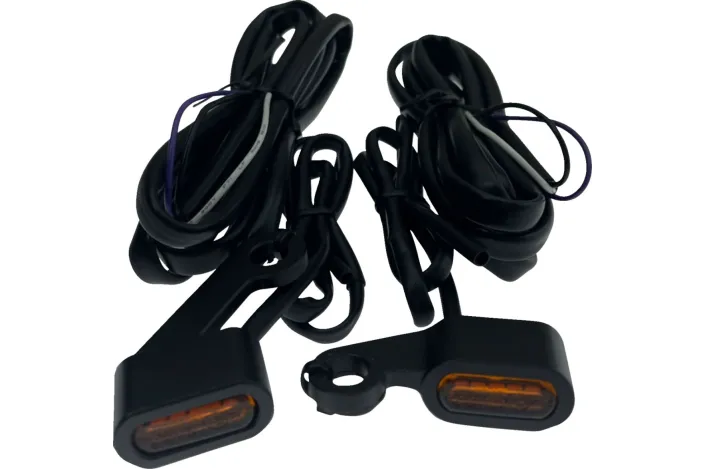 LIGHTS MKR BLK/AMBER 04-13 XL
