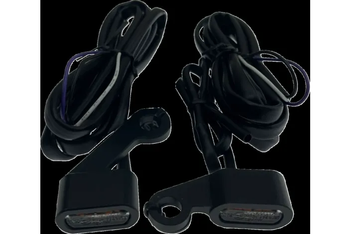 LIGHTS MKR BLK/CLEAR 04-13 XL