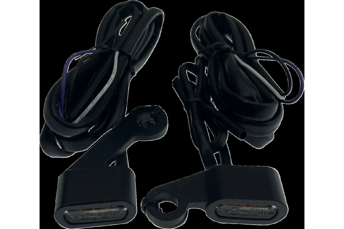 LIGHTS MKR BLK/CLEAR 04-13 XL