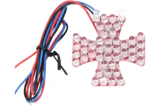 BOARD LED MALTESE RED