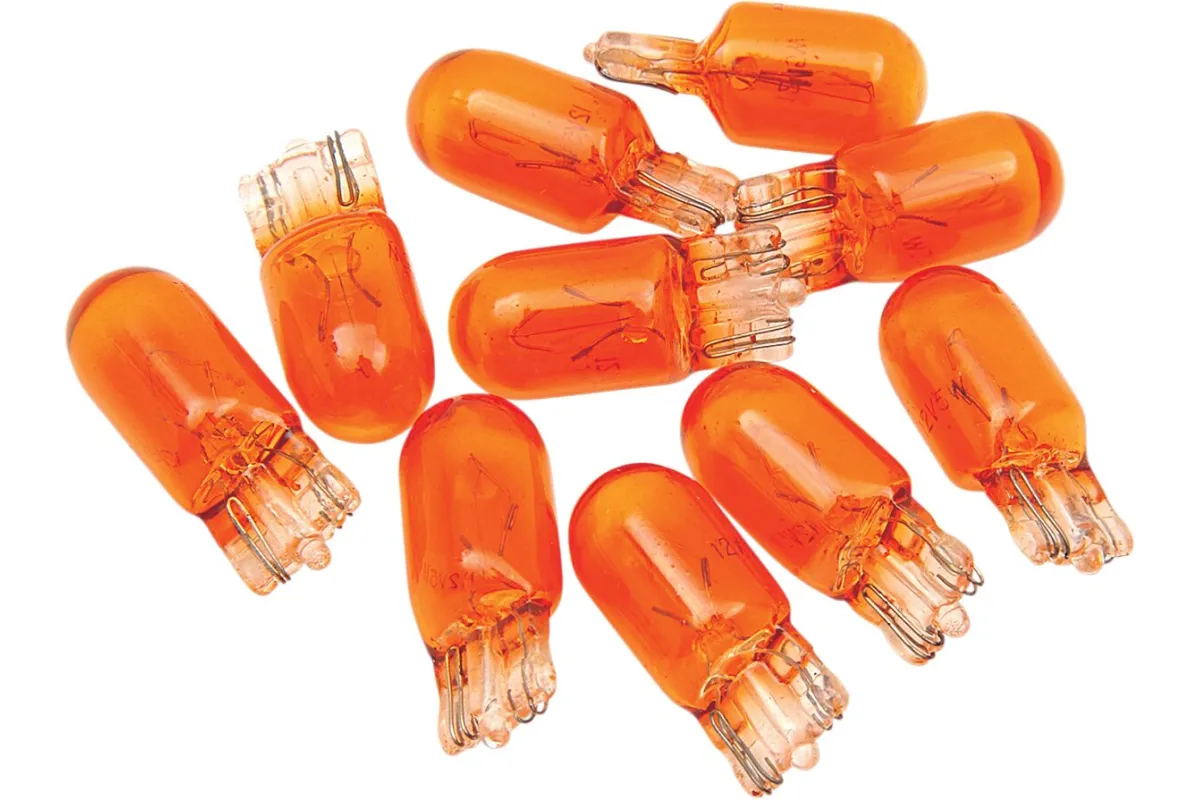 BULB AMBER 5W T10 10PK