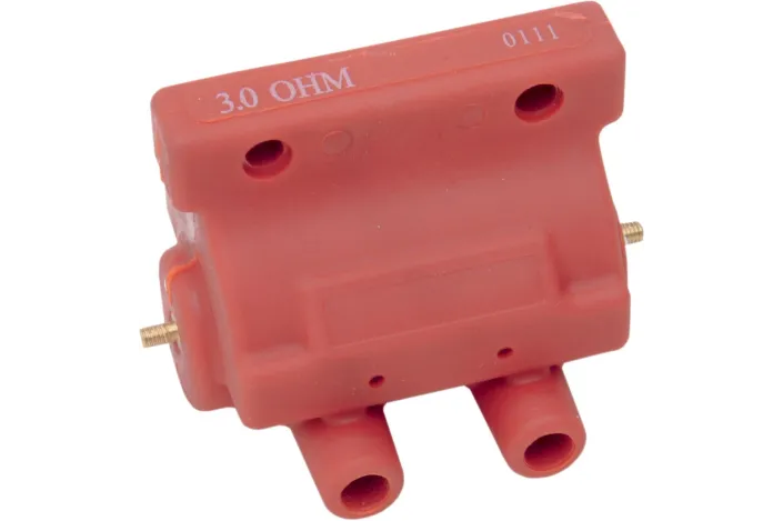 COIL MOLDED 3 OHM RED