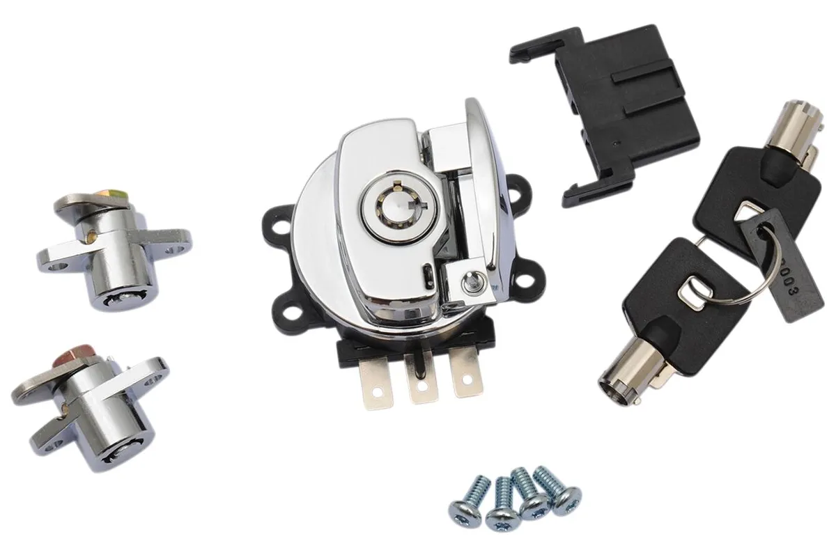 SWITCH IGN W/SB LOCKS CHR