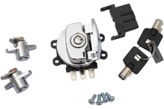 SWITCH IGN W/SB LOCKS CHR