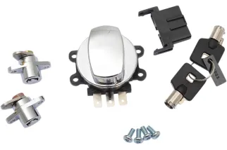 SWITCH IGN W/SB LOCKS CHR