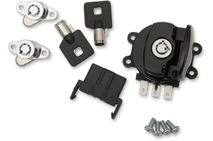 SWITCH IGN W/SB LOCKS BLK