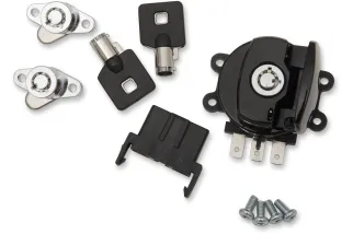 SWITCH IGN W/SB LOCKS BLK