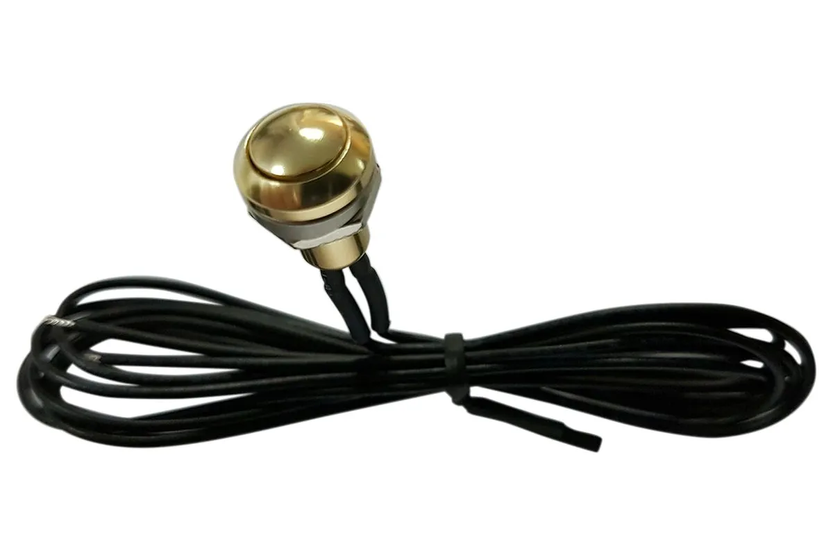 SWITCH MINI PUSH-BUTN GLD