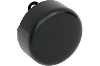 COVER HORN RND BLK