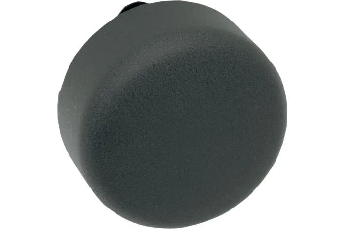 COVER HORN RND BLK WRKL