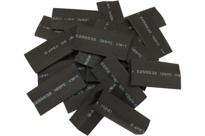 TUBE HT SHRK BLK 25PK