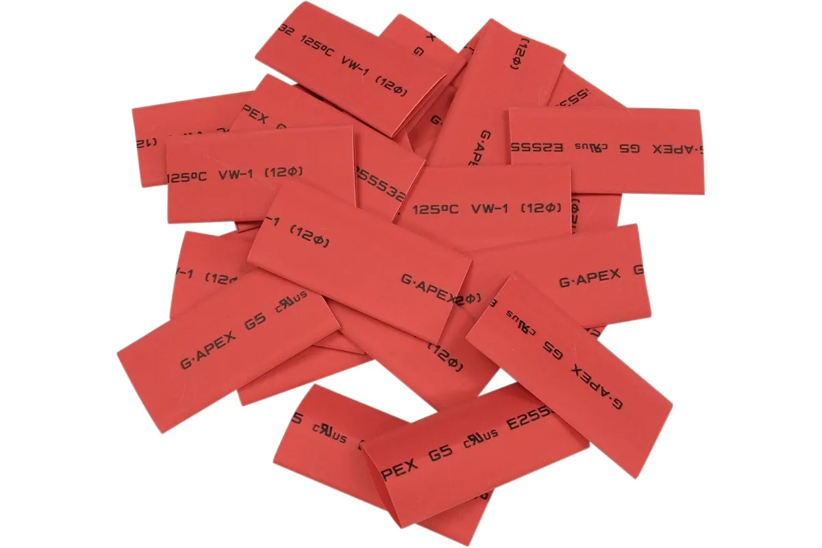 TUBE HT SHRK RED 25PK