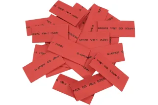 TUBE HT SHRK RED 25PK